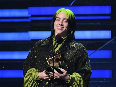 Billie Eilish wins 5 Grammys