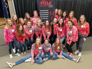 Students from the FCCLA chapter at Gibson Southern spent time at the Hendricks County Fairgrounds for the Fall Rally.