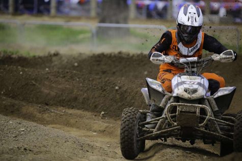 Sophomore Eli Maikranz has been racing quads since 2019, a sport in which hes grown and improved.