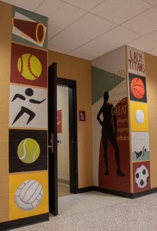 New mural adds color, brings pride to GSHS Lady Titans sports