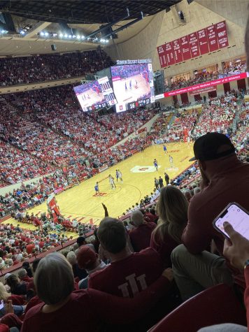 Students, alumni and Indiana University basketball fans pack Assembly Hall for every game. The excitement for Indiana basketball is flowing throughout the entire state.