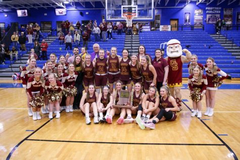 The Gibson Southern Lady Titans beat Princeton to claim the 2023 class 3A Regional 16 title at Charlestown High School.