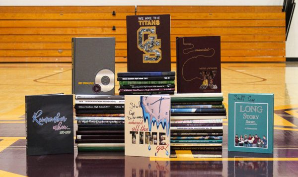 While Gibson Southern celebrates its 50th anniversary, there are only 49 issues of the Mnemosyne yearbook - but 50 books exist.