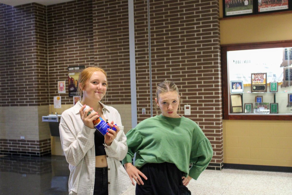Carissa Ralph and Shaleigh Martin have fun competing in Halloween Wars.