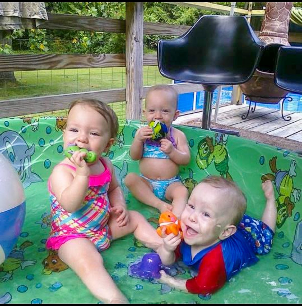 Addison, Allison and Mason VanZant in their early years.