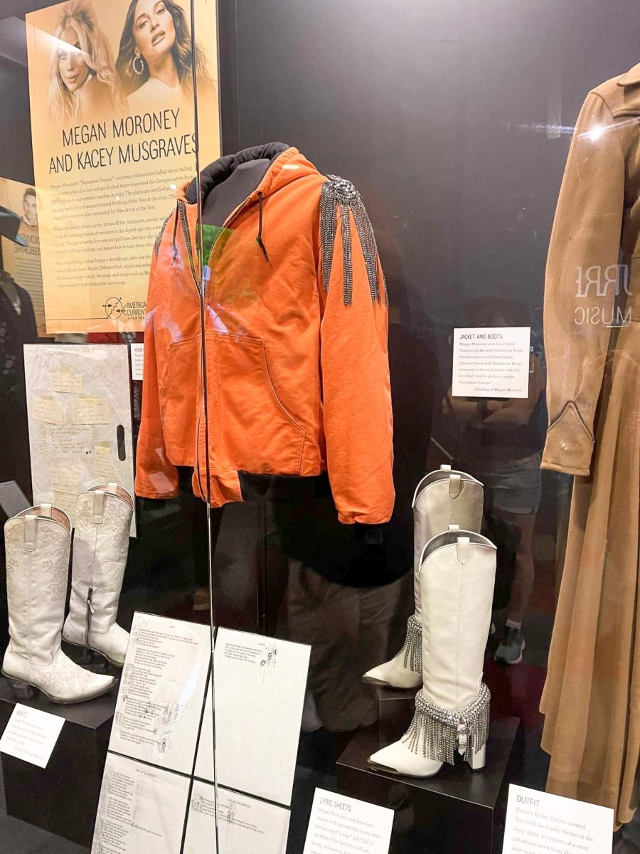 Megan Moroney already has clothes on display at the Country Music Hall of Fame in Nashville.