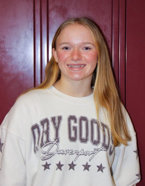 Freshman Allie Johnson