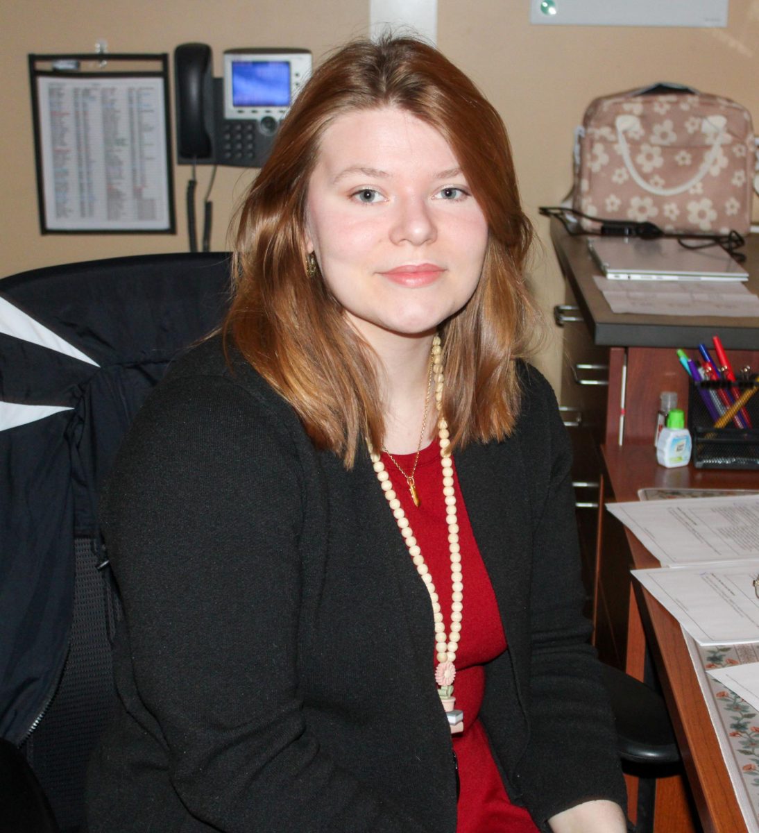McKenna Love is Gibson Southern's newest hire, teaching English and history.